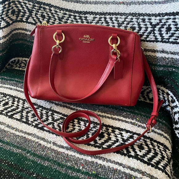 Coach XGrain Mini Christie Carryall - Picture 10 of 11